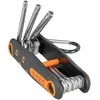 Sulankstomas šešiakampių raktų rinkinys TORX 9 - 40 mm Bradas, 8 vnt., short