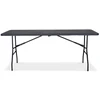 Sulankstomų lauko baldų komplektas CATERING: 180 cm stalas ir 4 kėdės, Graphite Wood