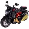 Surenkamas motociklo modelis DIY 1:14, raudonas