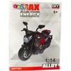 Surenkamas motociklo modelis DIY 1:14, raudonas