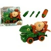Surenkamas sunkvežimis Dinosaur Truck, žalias