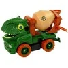 Surenkamas sunkvežimis Dinosaur Truck, žalias