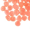 Šviečiantys fluorescenciniai akmenukai, oranžiniai, 100 vnt.