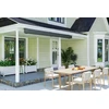 Terasos markizė PRIME AUTOMATIC su LED ir jutikliu, 500x300 cm, Pilkas/Baltas