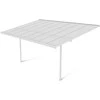 Terasos stoginė ATLANTA 3x4,4 m, Baltas