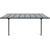 Terasos stoginė ATLANTA 3x4,4 m, Cold Pilkas