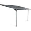 Terasos stoginė ATLANTA 3x4,4 m, Cold Pilkas