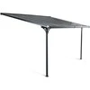 Terasos stoginė ATLANTA 3x4,4 m, Cold Pilkas