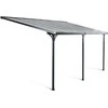 Terasos stoginė ATLANTA 3x5 m, Cold Pilkas