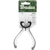 Tiesios replės Bradas MINI Baltas LINE, 125 mm, nikeliuotos