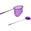 Tinklelis drugeliams gaudyti su teleskopine rankena, 85 cm, violetinis