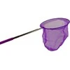 Tinklelis drugeliams gaudyti su teleskopine rankena, 85 cm, violetinis