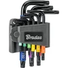 TORX raktų rinkinys Bradas TX 10-50 mm, multicolour / short, 9 vnt.