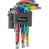 TORX raktų rinkinys Bradas TX 10-50 mm, multicolour / short, 9 vnt.