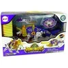 Transformeris dinozauras Dinobots 2in1 su šaudymo funkcija, violetinis