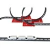 Traukinio trasa su kilpomis, 126 cm