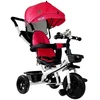 Triratis dviratis, raudonas