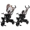 Triratukas su stogeliu Tiny Bike 3in1, smėlinis