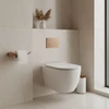 Tualetinio popieriaus laikiklis Rea Tomi 5809, Brushed Copper