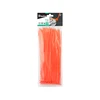 Tvirtinimo dirželiai Bradas 3,6 x 250 mm, 100 vnt., oranžiniai