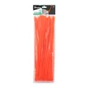 Tvirtinimo dirželiai Bradas 4,8 x 350 mm, 100 vnt., oranžiniai