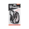 Tvirtinimo elastinė guma su kabliukais Bradas FLAT BUNGEE CORD HOOK, 2 vnt., 60 cm