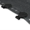 Tvirtinimo klipsai - spaustukai Bradas BUNGEE CORD CLIPS, 50 vnt., juodi