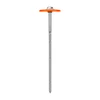 Tvirtinimo smeigė 30 cm + plastikinis dangtelis Bradas