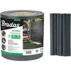 Tvoros juosta Bradas, 19cm x 35m, 450g/m2, + 20 klipsų, pilka