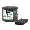 Tvoros juosta / tinklas Bradas, 19cm x 36m, 200g/m2, + 20 klipsų, pilka