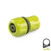 Universali laistymo žarnų jungtis 1/2 ", 5/8", 3/4 " su STOP funkcija Bradas LIME LINE UNIVERSAL