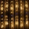 Užuolaida žvaigždutės 180 LED "Smart", šaltai/šiltai balta