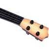 Vaikiška 4 stygų gitara su mediatoriumi, šviesi