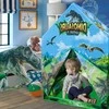 Vaikiška palapinė-namelis "Dinozaurai"