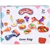 Vaikiškas konditerio rinkinys su plastilinu ir formelėmis