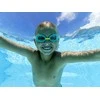 Vaikiški plaukimo akiniai Bestway Aqua Burst, žali