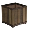 Vazonas Deco Square, 45,5 x 45,5 x 45,5 cm, Walnut