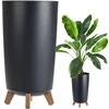 Vazonas GRACIA TUBUS SLIM, anthracite