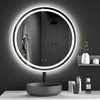 Veidrodis BAS LED, Chrome, 90 cm