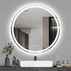 Veidrodis BAS LED, Chrome, 90 cm