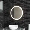 Veidrodis FFJ LED, Chrome, 60 cm