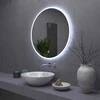 Veidrodis FFJ LED, Chrome, 80 cm