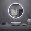 Veidrodis FFJ LED, Chrome, 80 cm