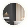 Veidrodis FFJ LED, Chrome, 80 cm