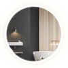 Veidrodis FFJ LED, Chrome, 90 cm