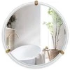 Veidrodis Lumi Lux LED, Juodas/Gold, 70 cm
