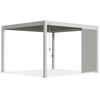 Vertikalios žaliuzės pavėsinėms Pergola ELEGANCE/DELUXE/FUSION 1.3 m, Baltas (123.5 cm)