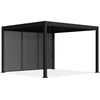 Vertikalios žaliuzės pavėsinėms Pergola ELEGANCE/DELUXE/FUSION 1.3 m, Anthracite (123.5 cm)