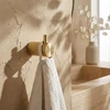 Viengubas vonios kabliukas Rea Solo 64104, Brushed Gold
