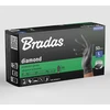 Vienkartinės darbo pirštinės Bradas DIAMOND, juodos, L dydis, 8-9, 50 vnt.